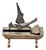 Silver Toothpick Holder with Hummingbird For Sale