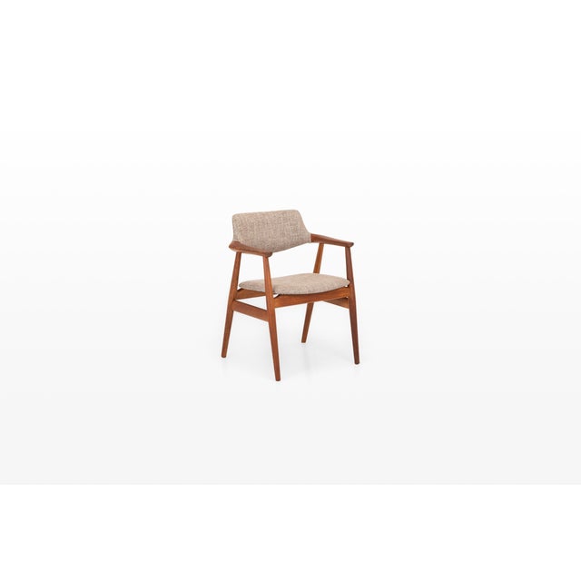 Elegant set of six gm11 dining chairs designed by sven aage eriksen and produced by glostrup møbelfabrik in denmark during...