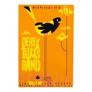 2005 American Concert Poster, Derek's Truck Band (Belly Up) For Sale