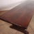 Italian Walnut Trestle Table, 1920s For Sale - Image 6 of 9