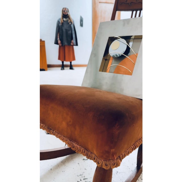 1990s Brutalist Mixed Metal Wall Sculptures Attributed to Curtis Jere - Set of 4 For Sale - Image 13 of 15