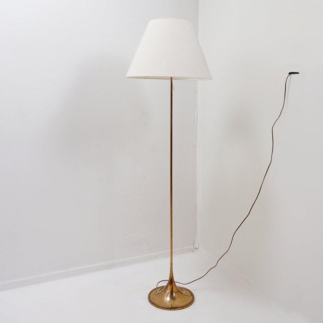 Modern Scandinavian G-026 Floor Lamp from Bergboms, 1970s For Sale - Image 3 of 16