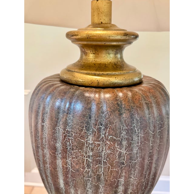 Pair of Urn Lamps For Sale - Image 4 of 9