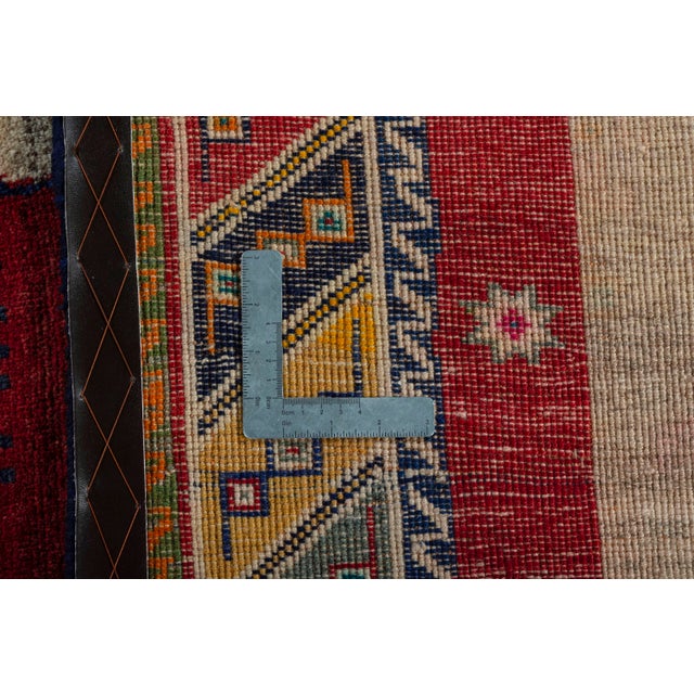Hand-Knotted Gabbeh Nomadic Rug For Sale - Image 10 of 11