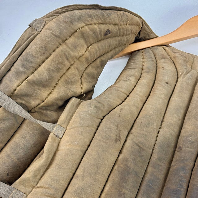 Vintage 1940s Miller Kapok 'Life Save Vest', by the American Pad & Textile Co For Sale - Image 13 of 13