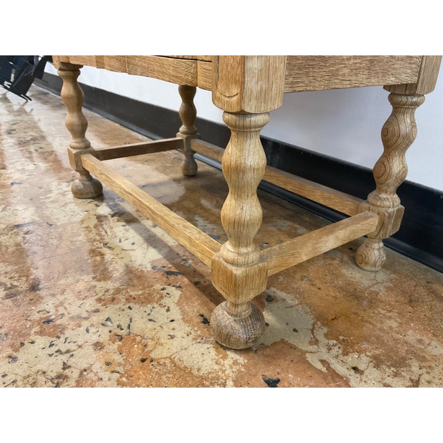 1970s Diminutive Oak Cabinet in Manner of Henning Kjaernulf For Sale - Image 12 of 17