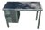 Vintage Industrial Desk in Green Metal, 1950s For Sale