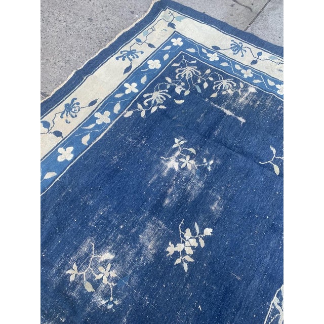 1900s, Handmade Antique Peking Chinese Rug 9.2' X 12.4' For Sale - Image 9 of 11