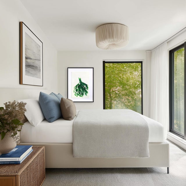 Green The Green Dress 12 - Minimalist Figurative Original Artwork by Bettina Mauel For Sale - Image 8 of 8