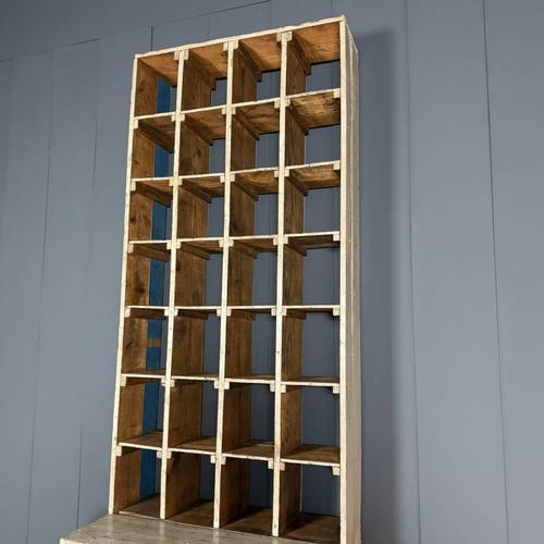 Large Industrial Wooden Workshop Shelves For Sale - Image 13 of 18