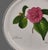 Villeroy & Boch Collectable Villeroy & Boch Floral Blush Pink Camelia Wall Plate 1994 For Sale - Image 4 of 8