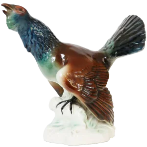 Vintage Capercaillie Cock Figurine from Cortendorf / Goebel Germany