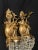 Pair of 20th Century French Louis XVI Gilt Bronze Deer Head Wall Sconces – 2 Pieces Bring regal French refinement into...