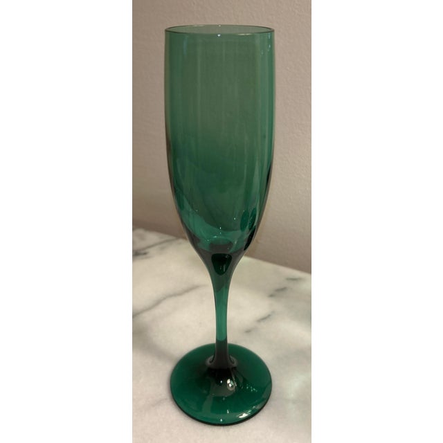 Libbey Juniper Champagne Flutes - New in Box, S/12 For Sale In New York - Image 6 of 11