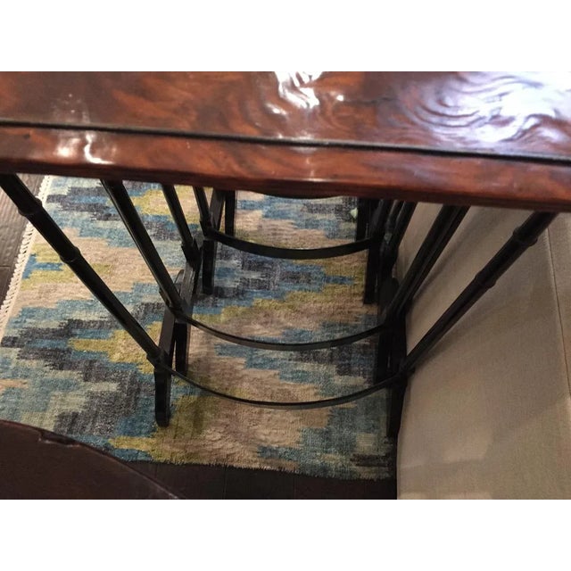 Traditional Early 19th Century English Stackable Nesting Tables - Set of 4 For Sale - Image 3 of 12