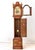Traditional 18th Century George II Scarlet Red Lacquer Chinoiserie Tall Clock For Sale - Image 3 of 6