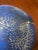 Metal Emilia Castillo 1993 Plata Pura Cobalt Blue Porcelain & Pure Silver Overlay 6” Wildlife Vase. For Sale - Image 7 of 12