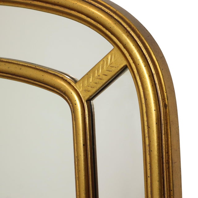 Hollywood Regency Gilt Arch Mirror from Deknudt, 1970s For Sale - Image 6 of 17
