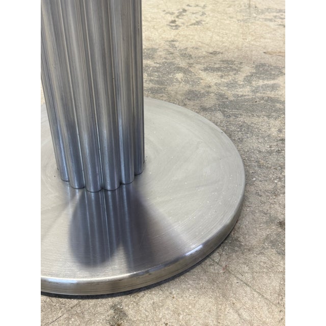 Design for Leisure Art Deco Revival Low Counter Swivel Stools - Set of Four For Sale - Image 15 of 16