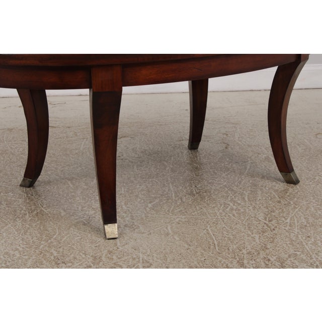 Lloyd’s Modern Oval Coffee or Cocktail Table For Sale - Image 9 of 16