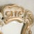 Glass French Petite Plaster Wall Mirror, 1940s For Sale - Image 7 of 9