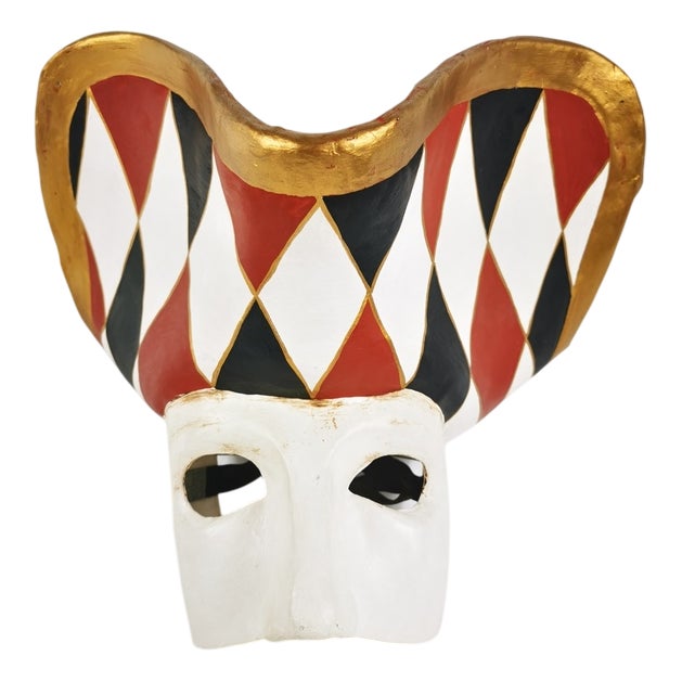 Carnival Mask by Guerrino Lovato, 1980s For Sale