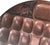 Burnt Umber Vintage Hand-Carved African Game Table / Mancala Table From Malawi For Sale - Image 8 of 12