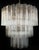 Large Three-Tier Murano Glass Tube Chandelier, 1990s For Sale - Image 6 of 15