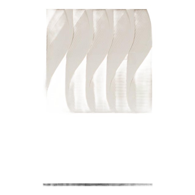 Dimensional Paper Twist Shadowbox Art For Sale