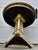 Vtg. Pair Italian Regency Style Carved Wood Pedestal End Tables W/Mirrored Tops For Sale - Image 14 of 15