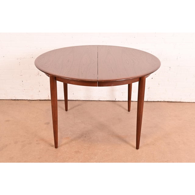 Skovmand & Andersen for Moreddi Danish Modern Teak Extension Dining Table, Newly Refinished For Sale In South Bend - Image 6 of 14