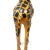 Orange Vintage 22" Leather Giraffe Figure For Sale - Image 8 of 12