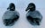 Vintage Oaxaca, Mexico Black Pottery Ducks, Artist Signed by Doña Rosa, Coyotepec- A Pair For Sale - Image 9 of 12
