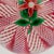 Mid-Century Modern Paul Ysart Poinsettia on a Pink & White Latticino Ground Glass Paperweight For Sale - Image 3 of 10