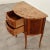 French Vintage Marble Top Demilune Chest For Sale - Image 4 of 10