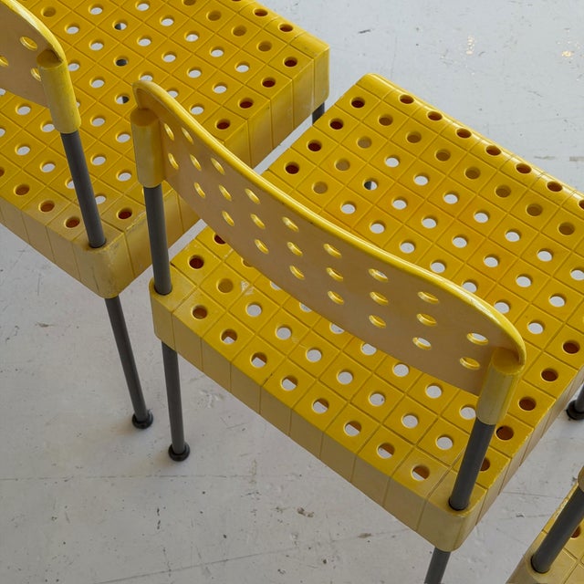 Metal 1970s Box Chairs by Enzo Mari for Anonima Castelli For Sale - Image 7 of 11