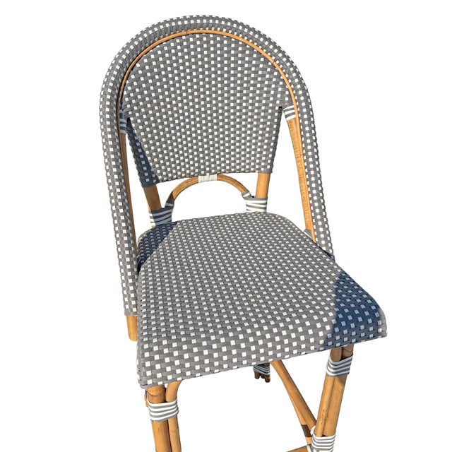 Restoration Hardware St. Germaine Resin Parisian Style Counter or Bar Stools Chairs For Sale - Image 11 of 12
