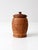 Wood Vintage Hand Carved Floral Wood Jar For Sale - Image 7 of 9
