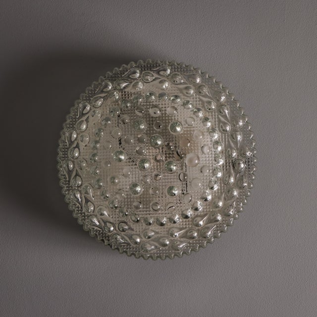 1960s Helena Tynell Bubble Glass Flush Mount for Limburg For Sale - Image 17 of 18