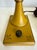 Vintage French Empire Bouillotte Mustard and Gold Tole Library Table Lamp For Sale - Image 10 of 11