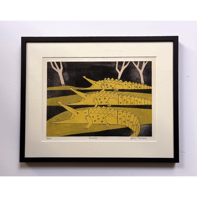 1960s Julian Trevelyan, Crocodiles, 1966, Etching For Sale - Image 5 of 5