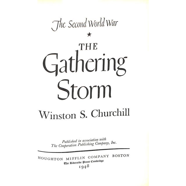 "The Second World War: Volumes I - Vi" 1948 Churchill, Winston S.- Set of 6 For Sale In New York - Image 6 of 12