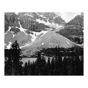 1960s Snowy Mountain Landscape Photograph by Don Ware