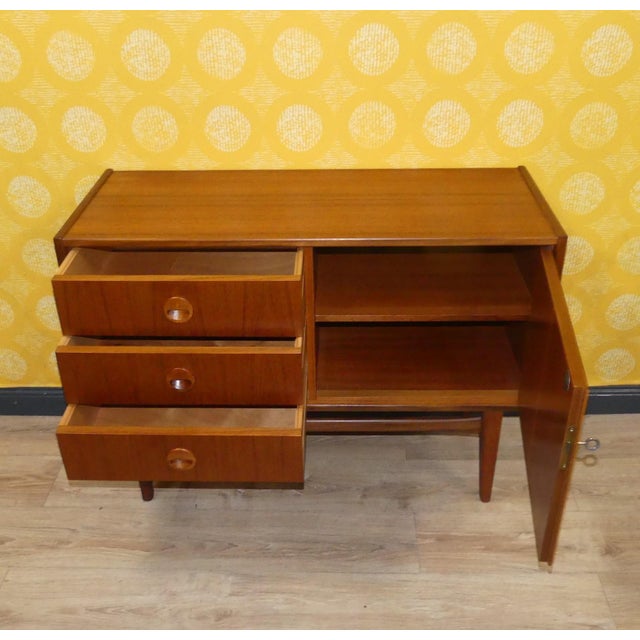 1960s Teak Mini Sideboard from Bartels Werke GmbH, 1960s For Sale - Image 5 of 16