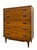 Wood 1970s Mid-Century Modern Matching Dresser Set by Hooker Furniture - 9-Drawer Low Dresser & 5-Drawer Highboy For Sale - Image 7 of 11