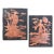 1970s Asian Copper Relief Pictures- Set of 2 For Sale - Image 12 of 12