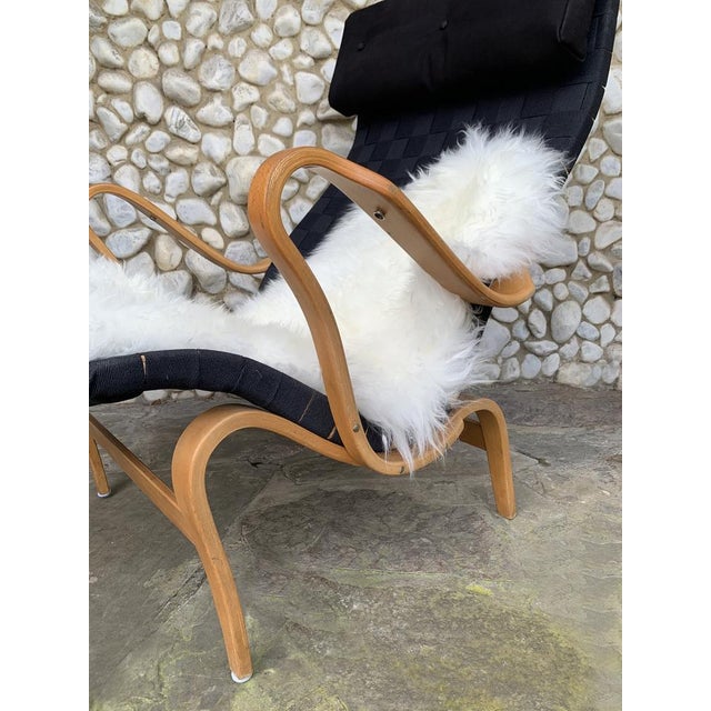 Wood Pernilla Armchair by Bruno Mathsson for Dux, 1970s For Sale - Image 7 of 18