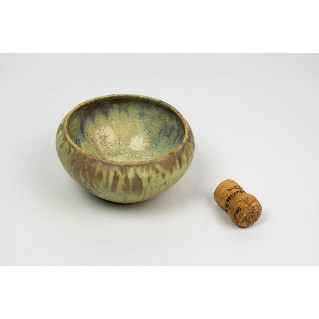Ceramic Flamed Stoneware Bowl by Alexandre Bigot, France, 1914 For Sale - Image 7 of 10