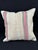 Turkish Hemp Pillow Cushion Natural Beige Pink Pillow Cushion Cover 24"x24" For Sale - Image 4 of 4