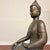 Large Nepalese Bronze Seated Buddha Sculpture Statue For Sale - Image 9 of 18
